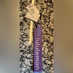 Brand new lululemon keychain purple
